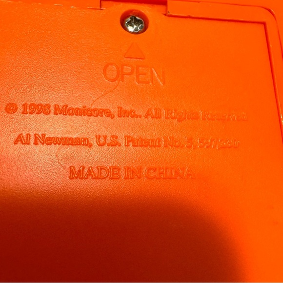 Vintage Monocore 1998 Scary Light Up Eyes Jack-O-Lantern Trick Or Treat Bucket - Picture 10 of 11